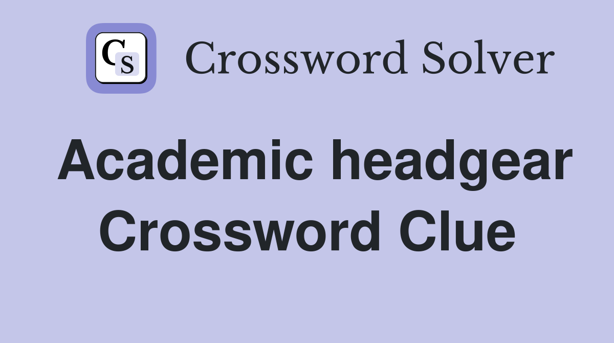 Academic addenda crossword clue